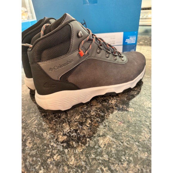 Columbia Newton Wander Waterproof Hiking Boots Mens 11.5 Dark Grey BM5718-089 main image 4